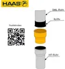 Otto Haas Rollfix-Verbindung DN 100 schwarz, 1 Stk. Produktbild-Vorschau 10