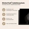 KitchenYeah© Herdabdeckplatte Pferd - Tiere - Schwarz - Produktbild-Vorschau 6