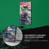 Dekor Leinwand Uhr Wandbilder Quarz 30x60 Wellen Meer Segel Produktbild-Vorschau 5