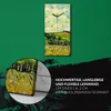 Wanduhr Leinwand Bild Uhr Geräuschlos 30x60 Bauernhof Produktbild-Vorschau 5
