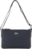 A dark blue Lacoste satchel bag is shown against a white background. Produktbild-Vorschau