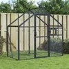 vidaXL Voliere Anthrazit 179x100x185 cm Aluminium Produktbild-Vorschau 2