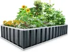 KING BIRD Hochbeet Metall 174x90x30cm,Pflanzkübel Produktbild-Vorschau 1
