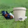 4 pièces distributeur automatique d'aliments pour poulets Voir les images du produit 9