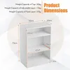 Regál na knihy se 3 přihrádkami, Otevřený regál s 18 Náhled obrázku produktu 9
