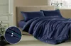 Set di biancheria da letto - 220x200 cm - Blu scuro - Anteprima dell’immagine prodotto 2