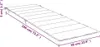 vidaXL Cuscino lettino Melange Beige 186x58x4 cm tessuto Anteprima dell’immagine prodotto 11