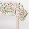 Tischdecke Aquarell Blumen weiß rosa grün in versch. Größen Produktbild-Vorschau 2