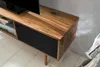 FineBuy TV Lowboard REPA 140 cm Bois massif de Sheesham Voir les images du produit 6