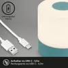 BRILONER - Mini lampada da tavolo LED ricaricabile IP44, Anteprima dell’immagine prodotto 3