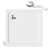 Vigevee Acryl douchebak, 90x90 cm, wit, 4 cm hoog, met Productafbeelding-voorbeeld 1