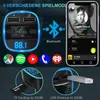 Auto Bluetooth FM Transmitter, Blaue Umgebende Leuchte Produktbild-Vorschau 6
