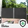 Tenda da sole per patio, tenda a rullo angolare, doppia Anteprima dell’immagine prodotto 6