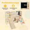 COSTWAY Kinderspeeltoestel met glijbaan en klimrek, 8-in-1 Productafbeelding-voorbeeld 3