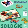 Djeco SOLOGIC Pentanimo Logikspiel für einen Spieler mit 4 Produktbild-Vorschau 1