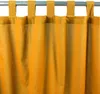 Bawełniana zasłona z pomarańczowymi zakładkami 150x250 Podgląd zdjęcia produktu 1