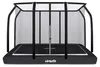 Trampolino da terra premium con rete di sicurezza – Anteprima dell’immagine prodotto 1