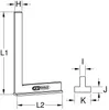 KS TOOLS aanslaghoek 300.0277, 30,0 mm, staal, 1720 g Productafbeelding-voorbeeld 1