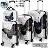 MONZANA Reisekofferset 4tlg Butterfly Hartschalenkofferset Produktbild-Vorschau 1