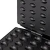 Adler , 24 Waffel(n), Abbildung, Schwarz, Bakelit, 1400 W, Produktbild-Vorschau 2