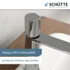 SCHÜTTE Waschtischarmatur NEW YORK, Wasserhahn Bad mit Pop Produktbild-Vorschau 9