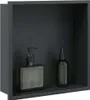 The Living Store Duschnische Mattschwarz 32x32x9 cm Produktbild-Vorschau 2