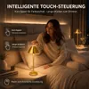 LED Tischlampe kabellos mit Akku - 360° Drehbar Touch Produktbild-Vorschau 8