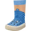 Playshoes Hüttenschuh Nilpferd blau, Größe: 23/26 Produktbild-Vorschau 3