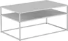 Couchtisch FineBuy Sofatisch 100 cm Weiß Metall Produktbild-Vorschau 6