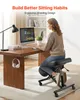 Ergonomická kolenní židle – kolenní stolička s kolečky – Náhled obrázku produktu 2