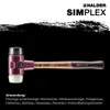 Halder SIMPLEX-Schonhammer, Gummikomp./Nylon, Produktbild-Vorschau 6