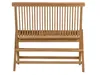 MiaMöbel Gartenbank 120 cm Gartenmöbel Outdoor Modern Produktbild-Vorschau 5