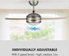 Klarstein El Paso - ventilátor a stropní svítidlo, 132 cm, Náhled obrázku produktu 5