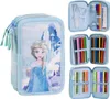Púzdro na ceruzky Frozen Tmavomodrá 12,5 x 6,5 x 19,5 cm Náhľad obrázku produktu 1