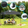 LZQ Pop-Up Pavillon 3x3 m Faltpavillon für Garten & Produktbild-Vorschau 5