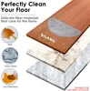 An illustration showing different floor types with cleaning elements. Anteprima dell’immagine prodotto