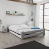 Bett Emily 160 x 200 cm, Weiß Matratze: Matratze Deluxe 10 Produktbild-Vorschau 2