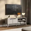 TV-Schrank NOREL 160 cm - Modernes Lowboard in Kaschmir mit Produktbild-Vorschau 1