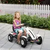 HOMCOM Kart à pédales pour enfants, siège réglable, pneus Voir les images du produit 2