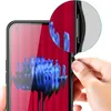 A close-up of a hand interacting with the side of a phone case, highlighting a button or feature. Produktbild-Vorschau