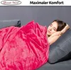 Kuscheldecke 230x270 cm Rosa Wohndecke Flauschige Winter Produktbild-Vorschau 8