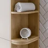 Badezimmer Hochschrank mit 45 cm Breite in kaschmir und Produktbild-Vorschau 2
