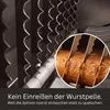 Currywurstschneider Edelstahl manuell Wurstschneider Produktbild-Vorschau 3