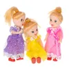 Bábiky pre domček pre bábiky sada 3ks 10cm Náhľad obrázku produktu 6