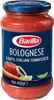 A jar of Barilla Bolognese sauce on a white background. Anteprima dell’immagine prodotto
