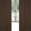 Verdunkelungsvorhang Kräuselband 140 x 245 cm Braun Vorhang Produktbild-Vorschau 2