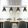 Hängeleuchte, Balken natur, schwarz-matt, L 85 cm, GÜNTHER Produktbild-Vorschau 6