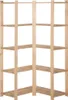 vidaXL Rohový úložný regál s 5 policemi 82,5x82,5x170 cm Náhled obrázku produktu 1