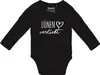 Huuraa Baby Body Lünen verliebt 62 Black  Baumwolle Produktbild-Vorschau 1
