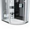 Dusche Duschkabine D60-73T3R-EC Duschtempel Sauna 80x120 cm Produktbild-Vorschau 6
